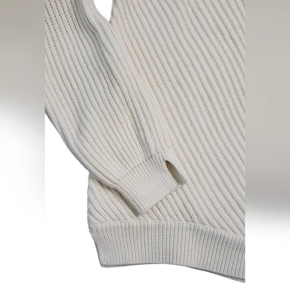 COPY - Marine Layer Skylar Turtleneck Sweater in Ivory - Picture 8 of 13